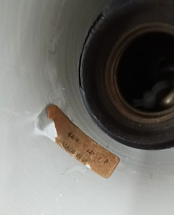 Image 1 of Fog & Morup witch hat lamp in gold color from 1968