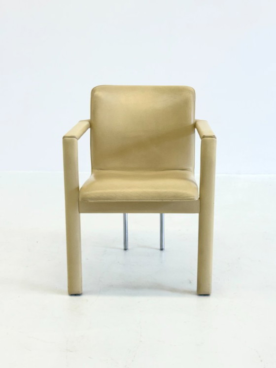 Image 1 of Set of 4 vintage Leolux Cachucha dining chairs