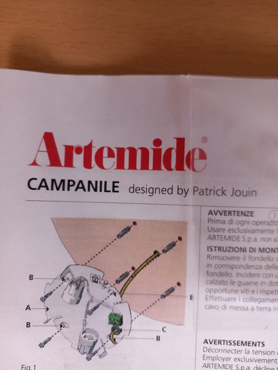 Image 1 of Artemide Patrick Jouin Lampe