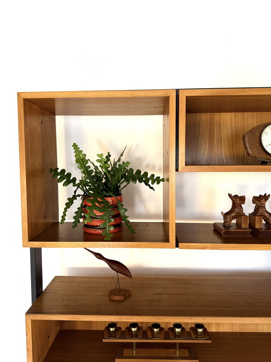 Image 1 of Étagère/meuble mural modulaire vintage, années 1980