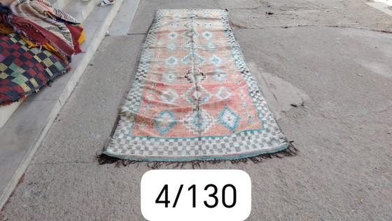 Image 1 of Handgeknoopt Berber kleed wol 400x130cm