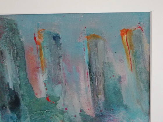 Pali in Riva al Mare Astratto – Rob Jacobs, Dipinti e disegni, Tela (photo 5 of 10)