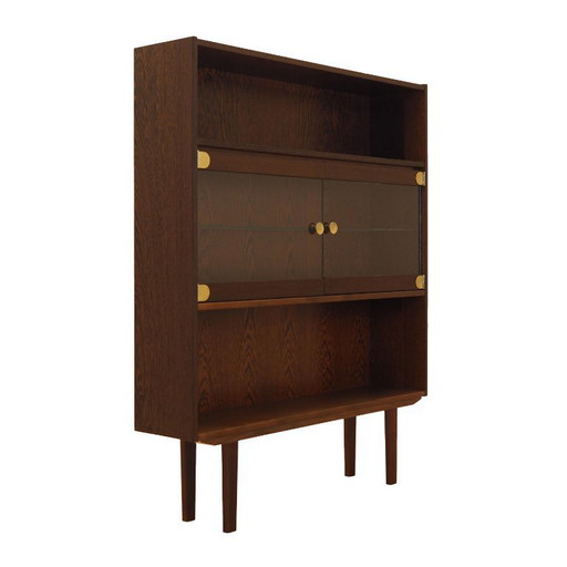 Oak bookcase, Danish design, 1970s, made in Denmark
