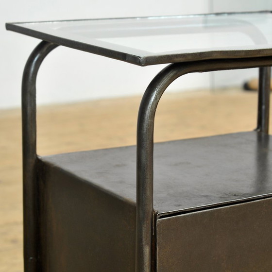 Image 1 of Comodino in ferro, circa 1920