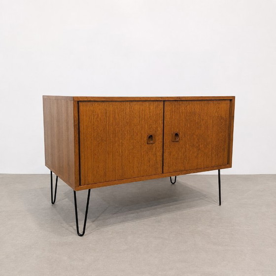 Vintage MDK Teak Lowboard, Belgium, 1960s – TV furniture, Wood (photo 8 of 8)