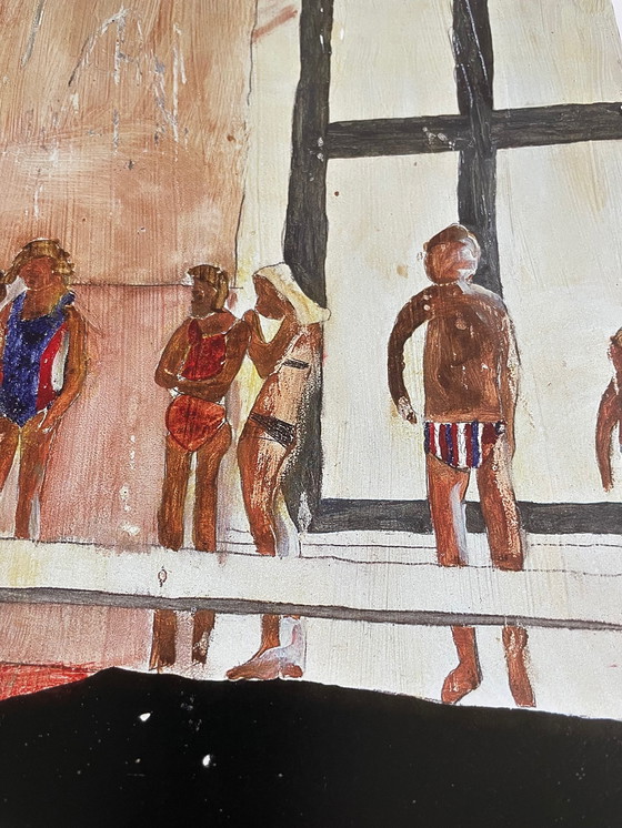 Image 1 of Dick Bengtsson (1936-1989), I bagni pubblici, Copyright Dick Bengtsson/Bildupphovsrätt 2018, stampato in Svezia