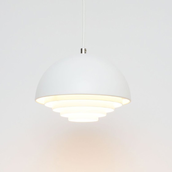 Image 1 of Lámpara escandinava blanca, años 90