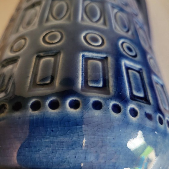 Image 1 of Vade bleu west germany, Kreuz keramik, 1960-70 