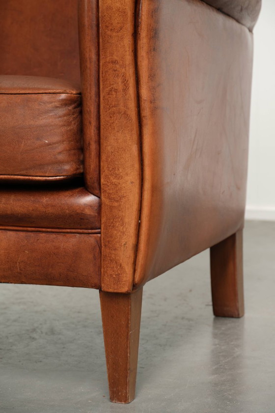 Poltrona in Pelle di Pecora Bella e Senza Tempo con Colori Splendidi e un Buon Design – Poltrone, Leather (photo 12 of 13)