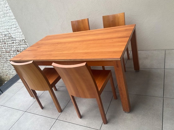 Image 1 of Set da pranzo Bulthaup, legno di ciliegio