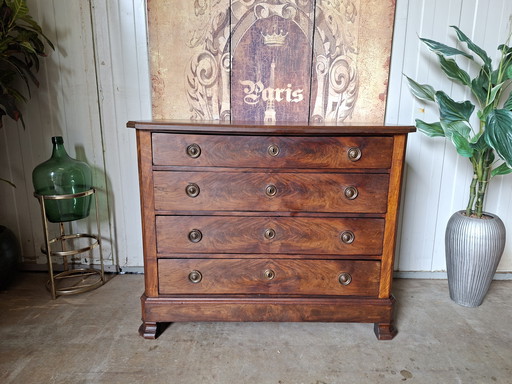 Classic english chest of drawers, dresser, dresser dim. 105x46cm and 86cm high