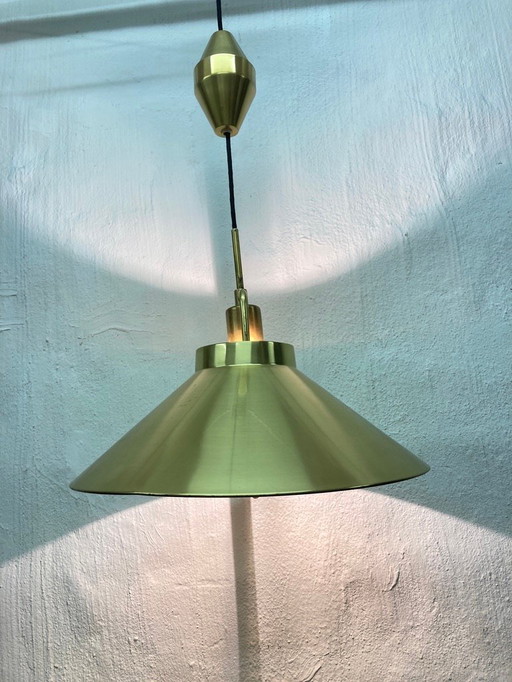 Deense hanglamp van Lyfa Design Fritz Schlegel jaren 60