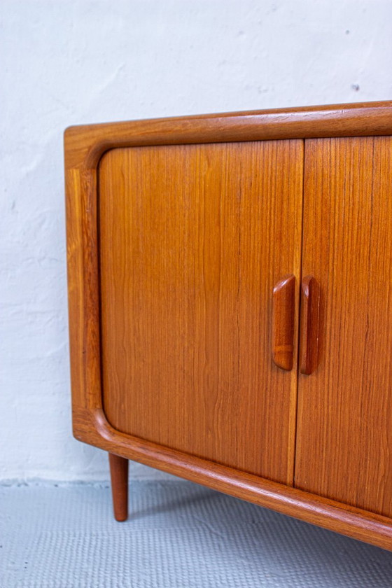 Image 1 of Vintage teakhouten hoekcommode/dressoir/hoekkast, Deens, midden 20e eeuw