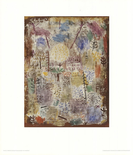 Image 1 of Klee, Paul - Paysage entre printemps et hiver - Estampe