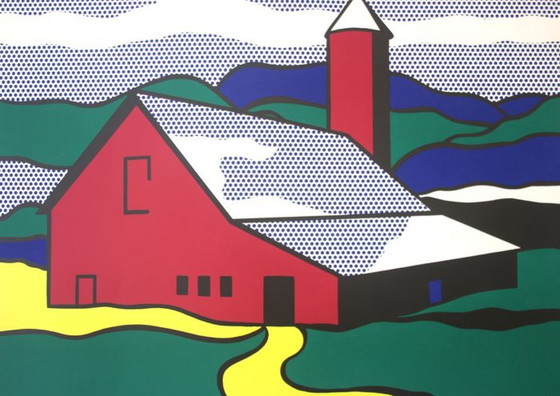 Roy Lichtenstein RED BARN – Lithographien & Drucke, Paper (photo 4 of 5)