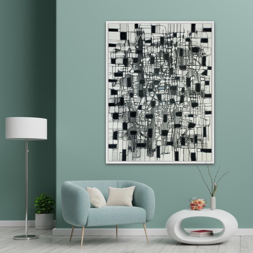 Natia Antadze Abstract Composition XXL