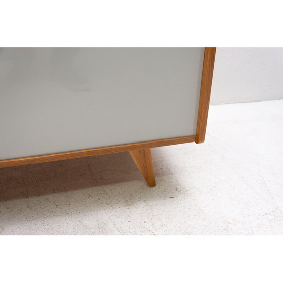 Image 1 of Vintage beechwood sideboard U-452 by Jiří Jiroutek, Czechoslovakia 1960