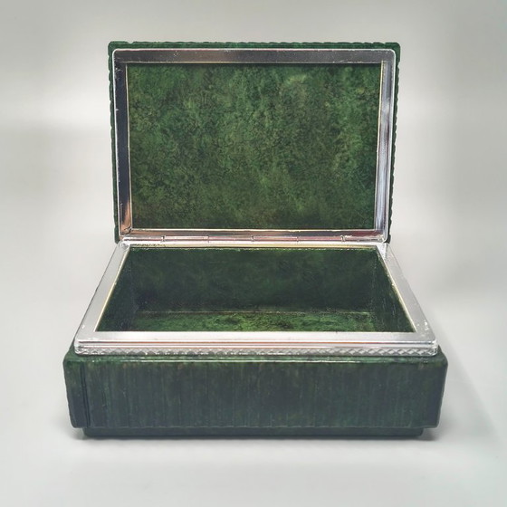 Image 1 of Ensemble à fumer vert albâtre des années 1960, par Romano Bianchi, fait main