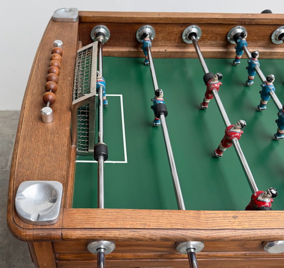 Bonzini B53 Foosball Table – 1950s – Collector's Item – Decorative Objects, Wood (photo 5 of 15)