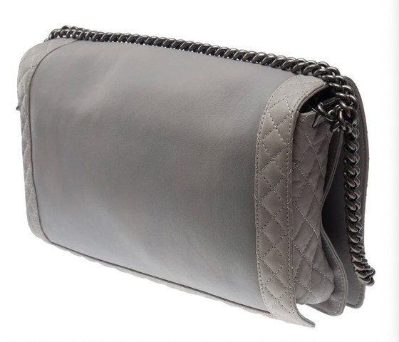 Image 1 of Sac CHANEL Boy en Cuir Gris - 101696