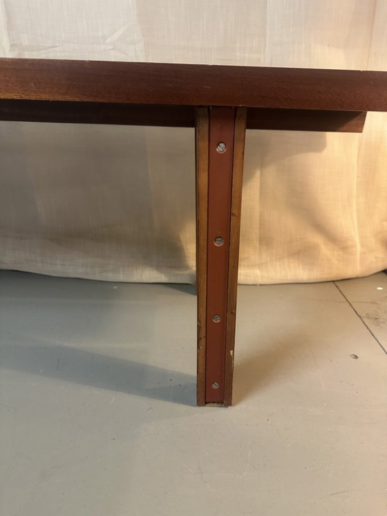 Image 1 of Panca vintage con doghe in legno