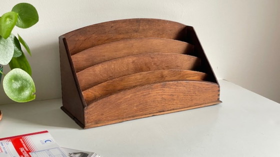 Image 1 of TRIEUR Porte-Courrier BUREAU Vintage
