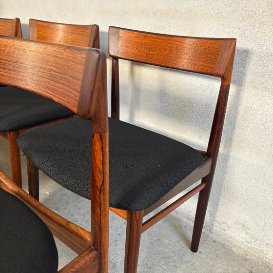 Image 1 of Ensemble de 8 chaises de salle à manger modèle 39 de Rosengren Hansen