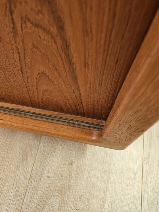 Image 1 of Silkeborg Deense Schuifdeurkast Kast Kastje Vintage 