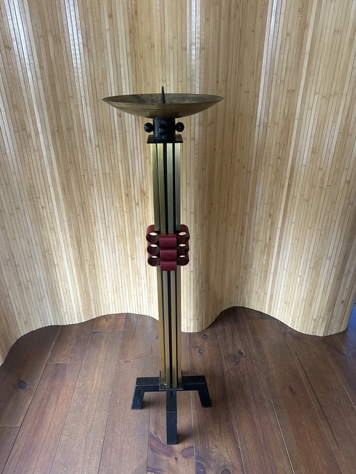 XXL vintage Bodenleuchter Art Deco - Memphis Design