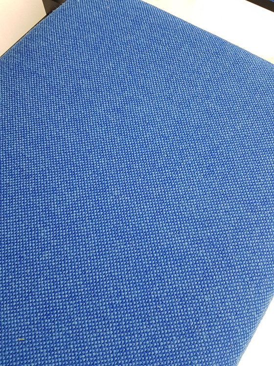 4x Martin Visser SE21 stoel blauw Hallingdal Kvadrat wol – Fauteuils, Metal, Wool (photo 10 of 10)