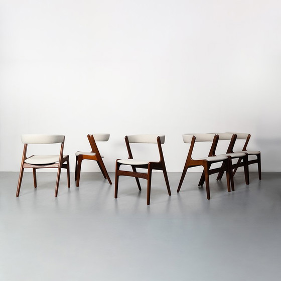 Image 1 of Sedie da pranzo vintage Korup Stolefabrik, set di 6