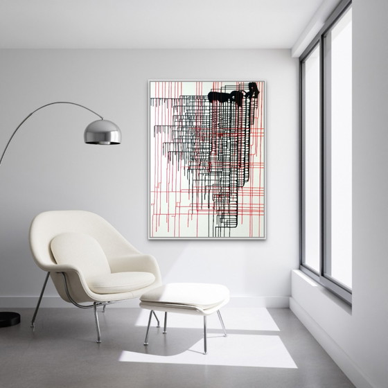 Antadze Abstract Composition XXL – Paintings & Drawings, Canvas (photo 4 of 15)