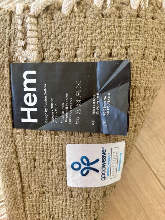 Image 1 of Großer Teppich Hem Rope, Farbe Seaweed