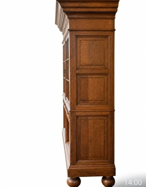 Credenza con vetrina in rovere – Credenze con vetrina, Vetro, Legno (photo 2 of 5)