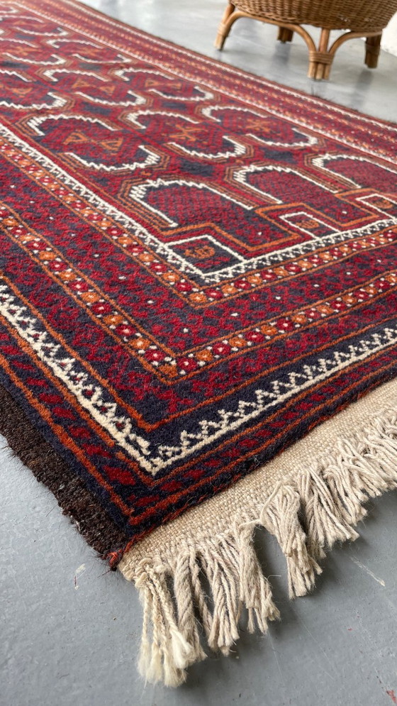 Image 1 of TAPIS Artisanal Vintage - 102cm x 204cm