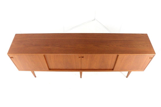 Henry Rosengren Hansen Voor Brande Møbelindustri Sideboard Model 49 | 240 Cm Vintage Gerestaureerd (photo 11 of 22)