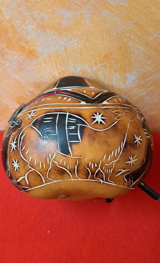 Handgemaakt Peruaans mysterie, Decoratieve objecten, Hout, Zwart (foto 8 van 8)