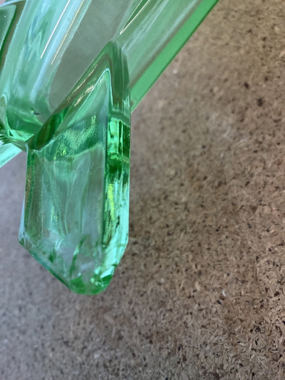 Image 1 of Stolze Art Deco Vase grün