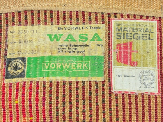 Image 1 of Alfombra de la era espacial, Vorwerk, 245 x 340 cm