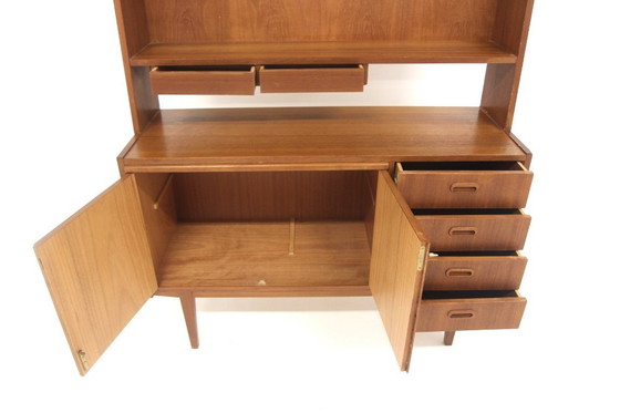 Image 1 of Secrétaire scandinave en teck, Suède, 1960