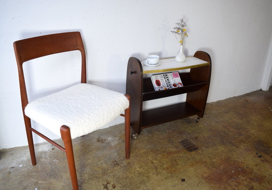Image 1 of Vintage Side Table Coffee Table Serving Trolley 1960s