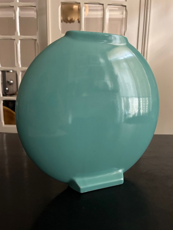 Image 1 of grüne Vase 80er Jahre