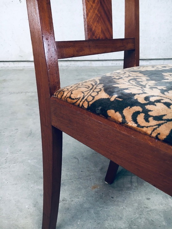 Image 1 of Chaise de salle à manger hollandaise moderne Haagsche School, Pays-Bas des années 1930