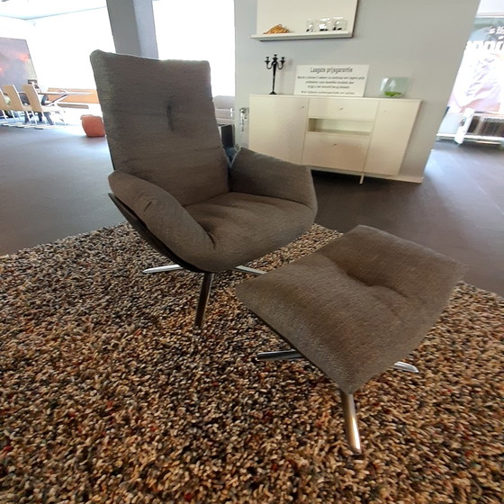 Image 1 of COR Cordia Lounge fauteuil met poef