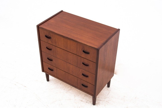 Image 1 of Teak chest of drawers, Denmark, 1960s