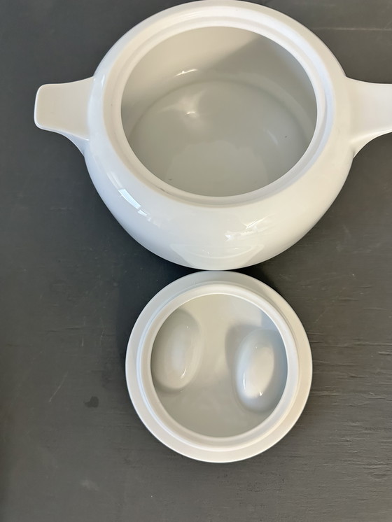 Image 1 of Puntgave Arzberg “Delta” dekschaal 1,4 L – ontwerp Hans‑Theo Baumann