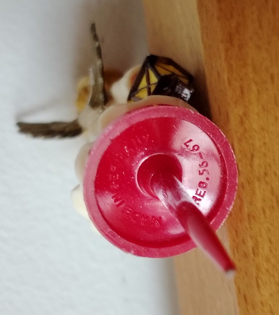 Image 1 of Statuette vintage in bachelite con angelo, anni '50/'60, corona dell'Avvento