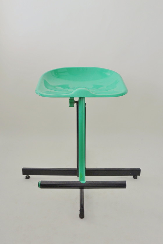 Image 1 of Heron Parigi Rare Taburete de dibujo Premio Smau Polo