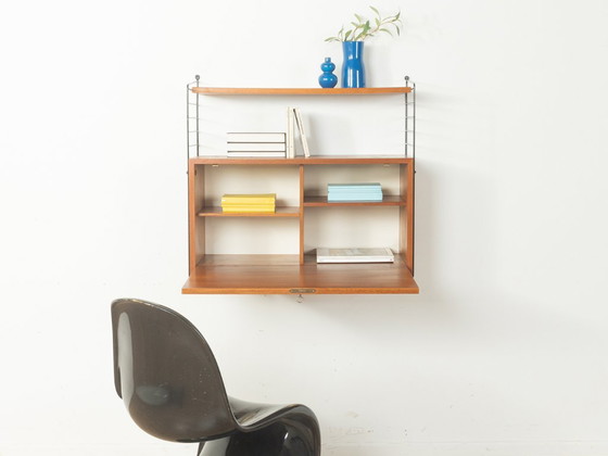 1950er Jahre Wandregal, Nils Strinning – Wall cabinet, Metal, Wood (photo 6 of 13)