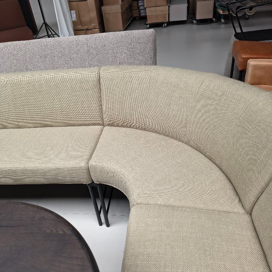 Minopolis corner dining bench (Leiden), Haveco, Dining chairs, Textile, Creme (photo 4 of 6)